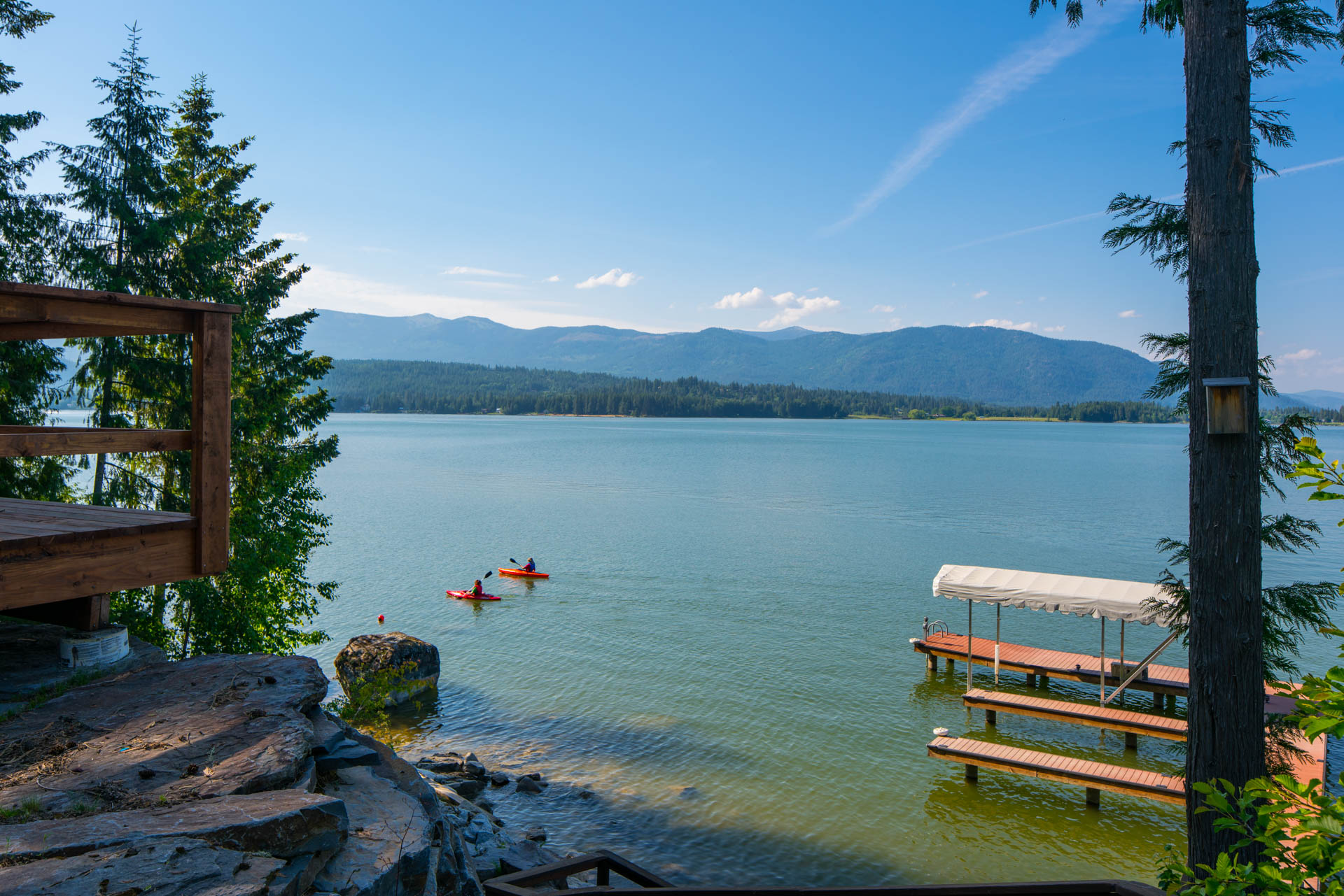 Lake Pend Oreille Kayakers